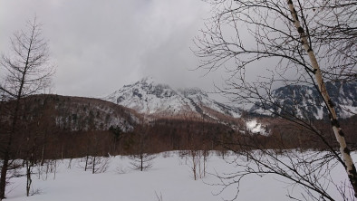 すぐ曇りがち焼岳