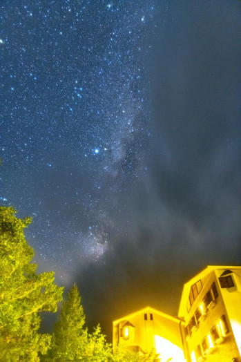 2019.08.29　通行止めの夜の星空