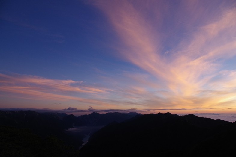 自然の造形、雲がいい感じです。