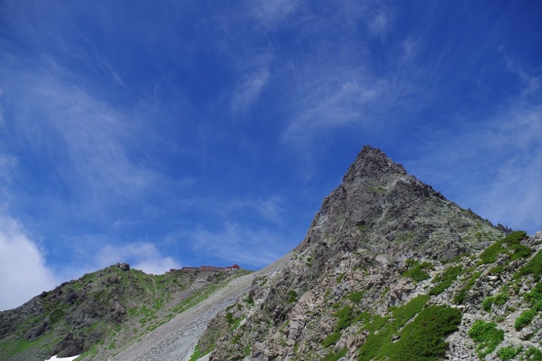 槍沢から下山しました。