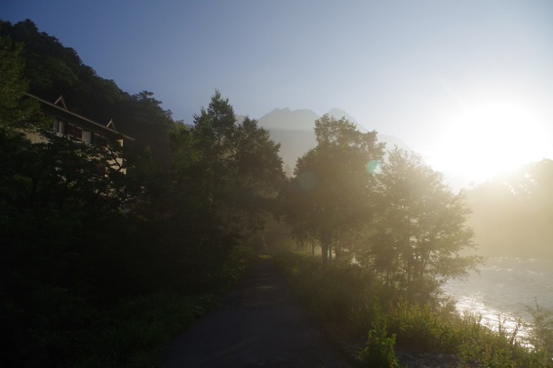 2017年7月14日、今朝5時40分頃は15℃でした。