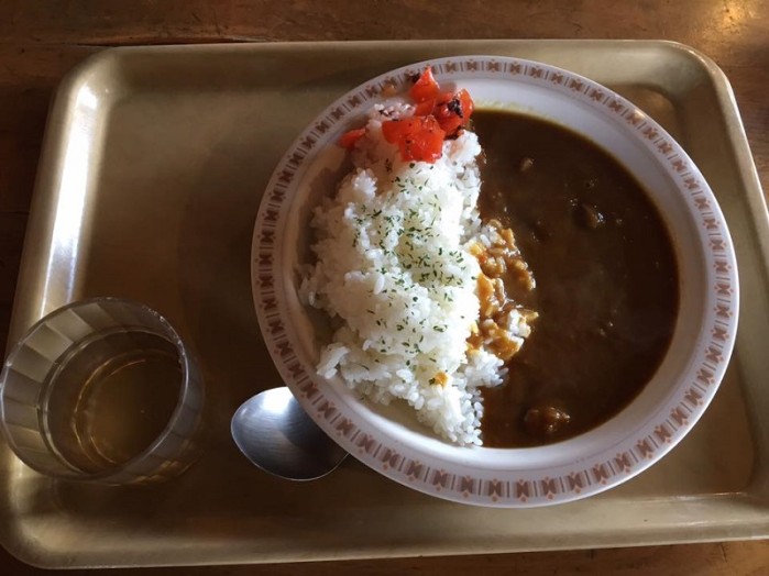 2017.06.23　西穂でカレー