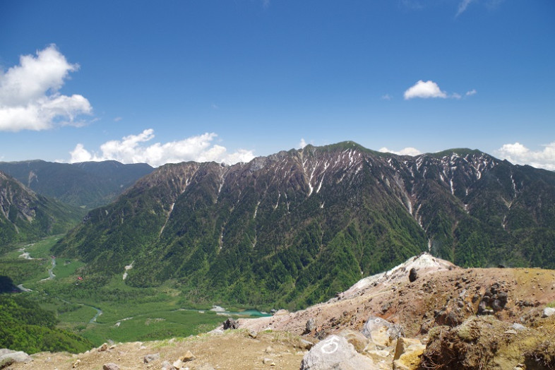 上高地と霞沢岳・六百山