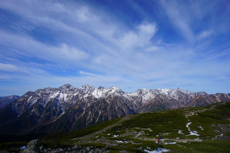 後ろ髪ひかれながら下山！